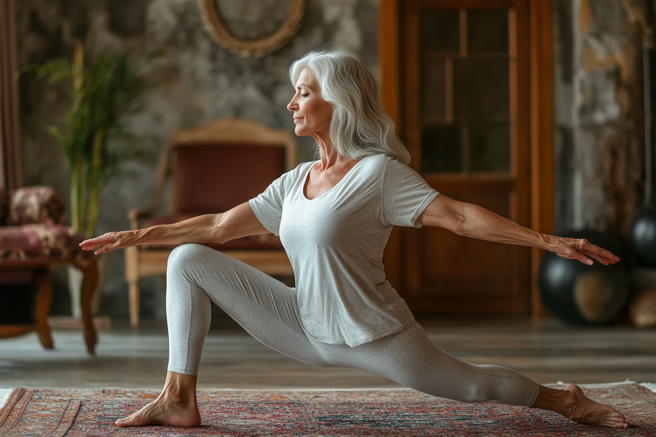 Засновники школи під час практики тай-чі в традиційному саду